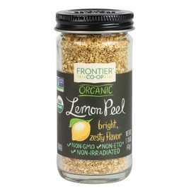 Frontier Natural Products Lemon Peel, Og, Granules, 1.7 oz
