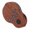 Buddha Player Mini Portable Wood Color Hanging Neck Music Buddhist
