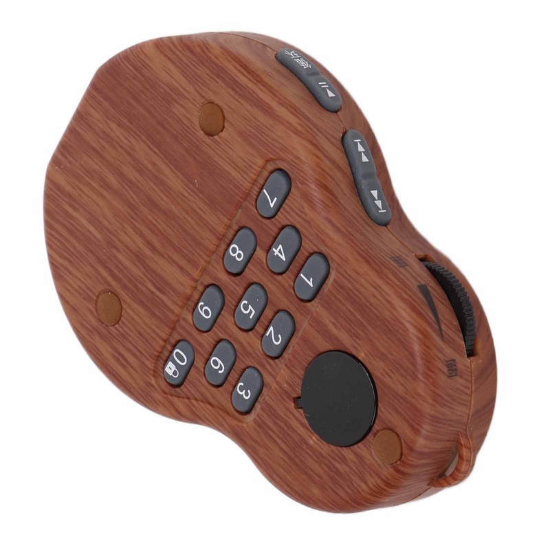 Buddha Player Mini Portable Wood Color Hanging Neck Music Buddhist