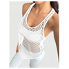 SweatyRocks Women's Racerback Workout Tank Tops Fishnet Sleeveless Athletic Yoga