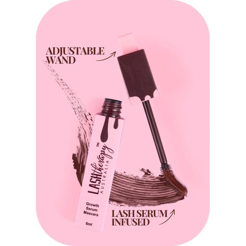 Lash Therapy Australia Everylash Serum Infused Mascara Brown 6ml