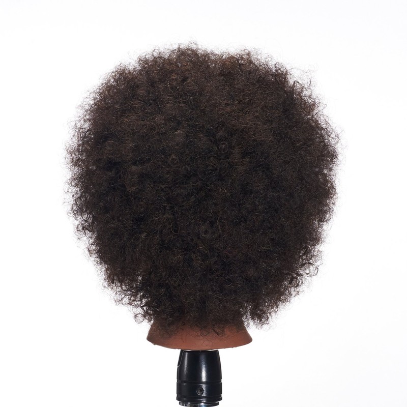 Hairginkgo 100% Human Hair Mannequin Head Hairdresser Training Head Manikin