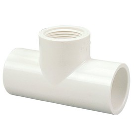 NIBCO C402-007 3/4 TEE, (White) (C402007)