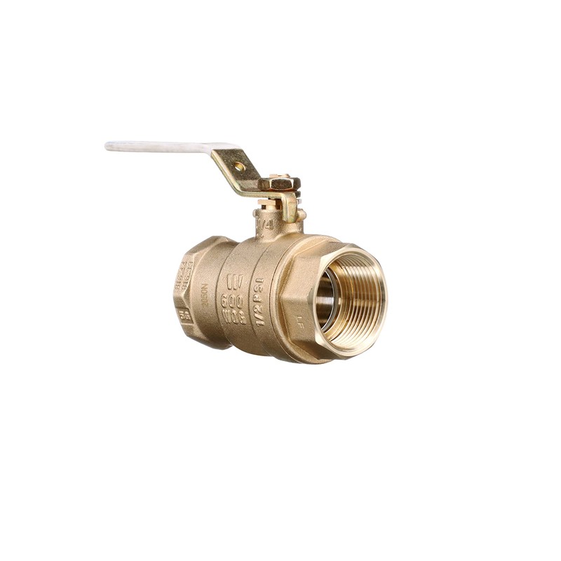Watts LFFBV-3C-M1 Series 1" Lead-Free 2-Piece Full Port Chrome-Plated Brass