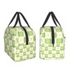 Hulnulnu Cute Frog and Dragonfly Insulated Lunch Bag Reusable Lunch