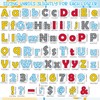 Gilprop 213 Pcs 4" Bulletin Board Letters Alphabet Cutout Set