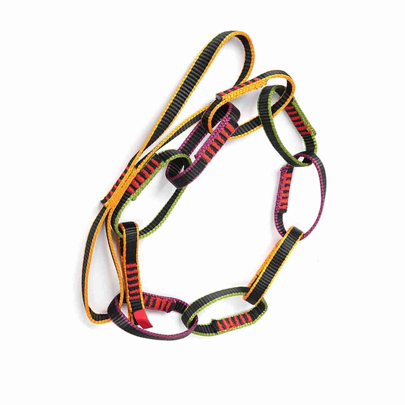 Outdoor Nylon Climbing Equipment Downhill Forming Ring Sling Daisy Chain