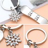 CHROMACRAFT 2 Pieces Snowboard Keychains, Creative Keychains, Winter Sports Keychains,