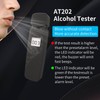 Alcohol Breathalyzer, AT202 Non-Contact Portable Breathalyzer with LED Display, WeGoIOT