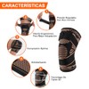 Rodilleras Gym con Fibra de Cobre 2 Piezas
