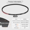 QUARKZMAN XPZ750 EPDM V-belt, V-belt with industrial rubber, 10 mm