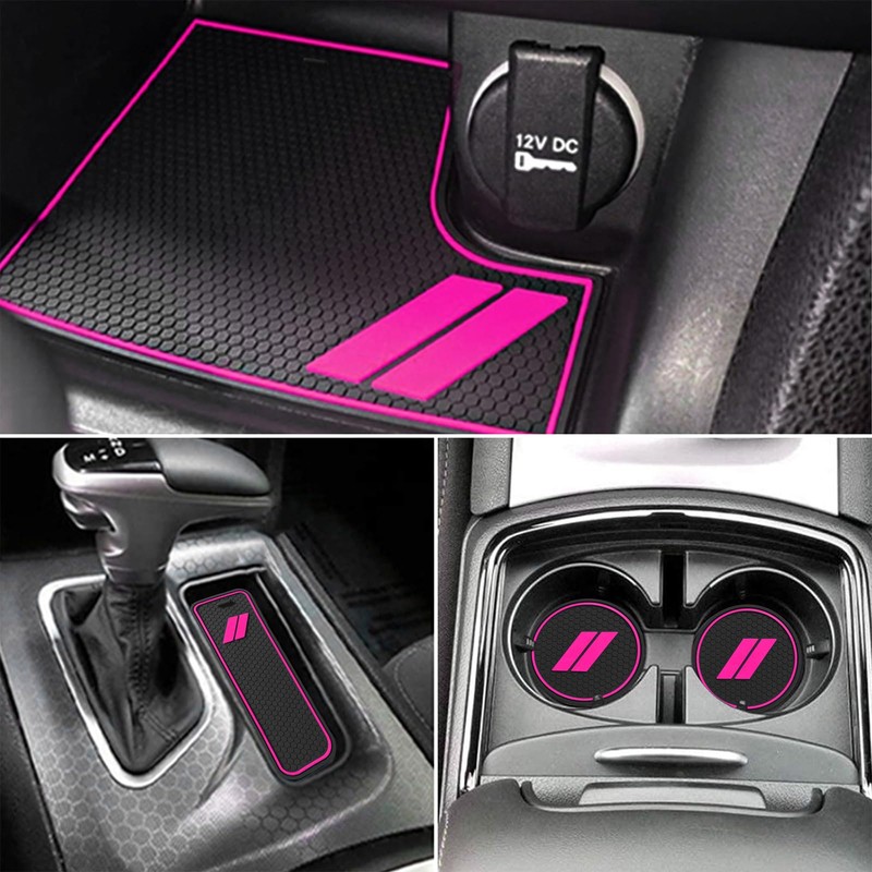 SENSHINE Anti Dust Cup Holder Insert for Dodge Charger Accessories