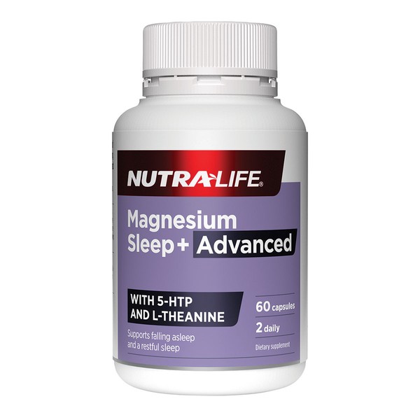 Nutra-Life Magnesium Sleep + Advanced with 5-HTP & L-Theanine - 60 capsules