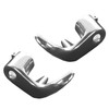 Locking Vent Window Handle Chrome Pair Set Compatible with Chevy