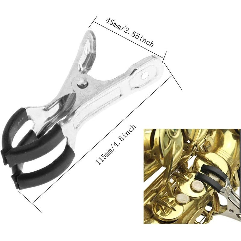 Jiayouy 24PCS Sax Tool Kit, Professional Saxophone Repairing Maintenance Tool