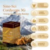 Sino-Sci Cordyceps 3G Capsule, Energy Booster & Immune Support, Pure