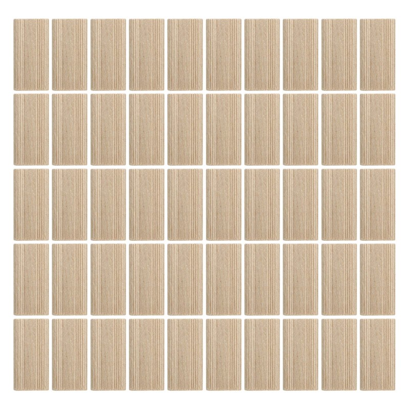 50Pcs 6X40mm Domino Tenon Beech Wood Domino Tenon Stopper Building