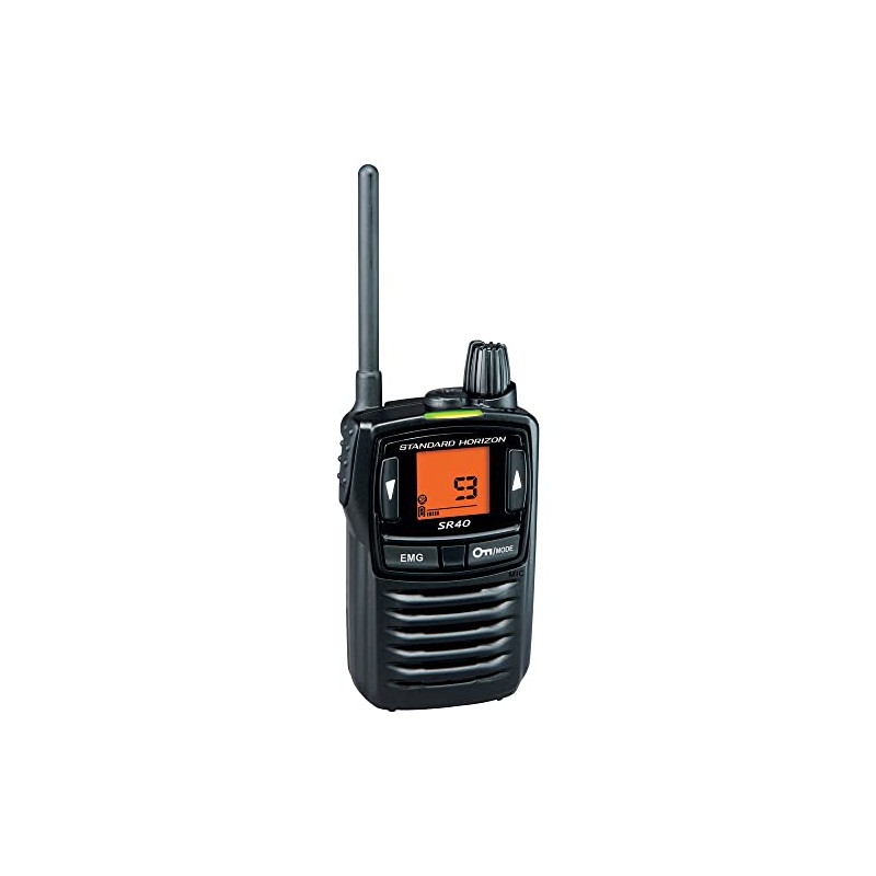Standard Horizon SR40 Specific Low Power Transceiver, Black, SR40 (BLACK)