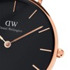 Daniel Wellington Petite Watch Rose Gold Fabric (Polyester), Rose Gold/Black,