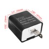 ETOPARS Flasher Relay 12 V 2 Pin Adjustable Indicator Relay