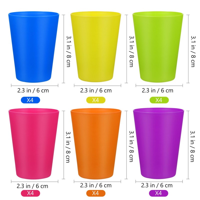 Set of 48 Plastic Cups Beverage Cups Tasting Commercial Wine
