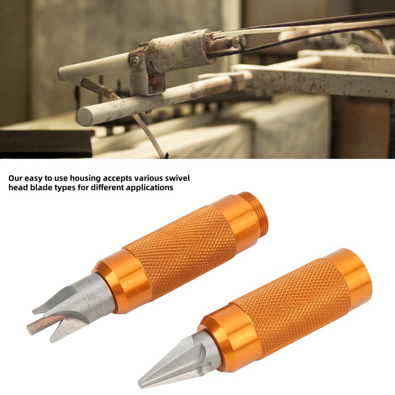 Swivel Head Deburring Tool Aluminum Alloy Steel Deburring Tool Set