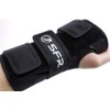 Includes wristband, elbow and knee brace