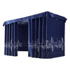 Mocarly Dorm Single Twin Bunk Bed Tents Drapes Dustproof Blackout