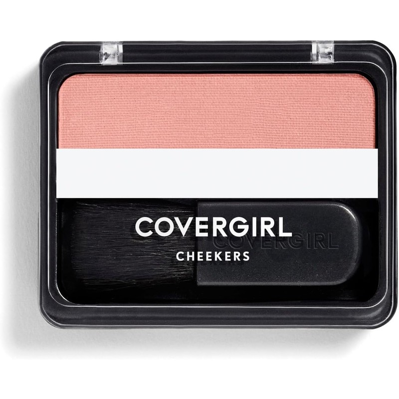 COVERGIRL Cheekers Blendable Powder Blush Deep Plum, .12 oz (packaging