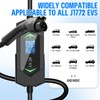 Portable Electric Car Charger for All SAE J1772 EVs, Smart