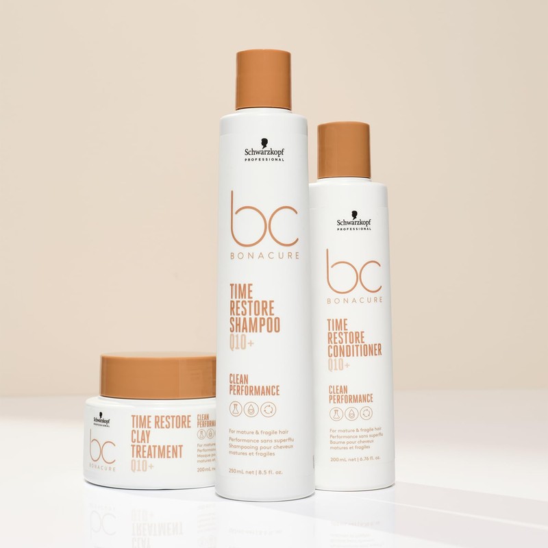 Schwarzkopf Professional Bonacure Time Restore Shampoo for Mature Sensitive Hair