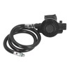 Scuba Breathing Secondary Valve with Medium Pressure Tube Adjustable Diving