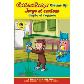 Curious George Cleans Up/Jorge el curioso limpia el reguero: Bilingual English-Spanish (Curious George TV)