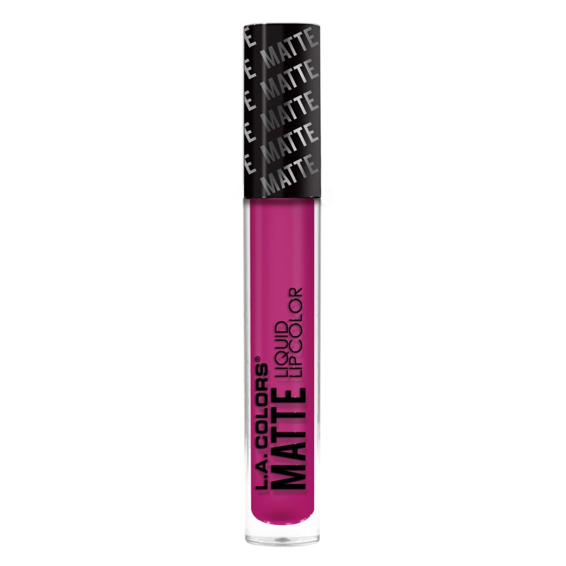 L.A. COLORS Matte Liquid Lip Color, Pampered CLG413