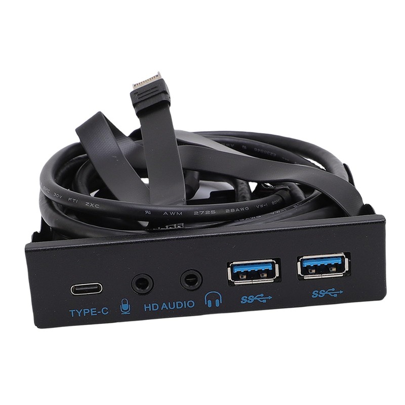 Dpofirs USB 3.2 Front Panel Hub with Floppy Drive Interface
