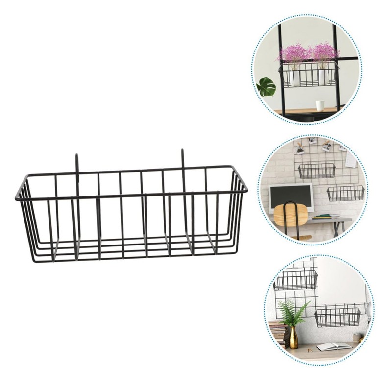 Ciieeo Bathroom Hanging Wire Basket Organizer for Wall Shelf for