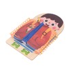 Learning to Dress Board Wooden Early Learning Basic Life Skills