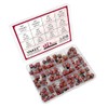 12Values 382 Round Fuse Kits 120Pcs 250V Slow Blow T0.5A