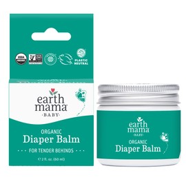 Earth Mama Nipple Butter™ & Diaper Balm | Nipple Cream & Organic Skincare for Baby | Breastfeeding & Postpartum Essentials Bundle