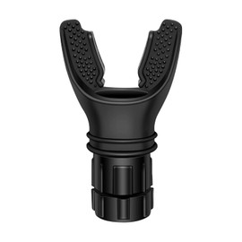 Roczential Adjustable Resistance Lung Capacity, Respiratory Trainer Compact Lung Exercise Device for Exercise Trainer, Easy to Carry, Easy to Clean, Portable Exerciser (Black)