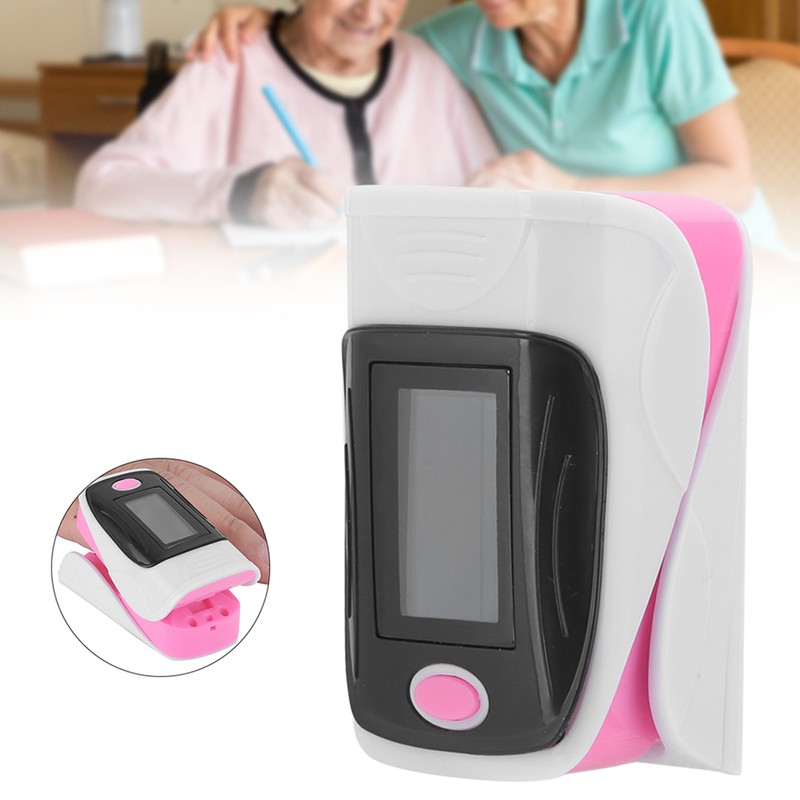 Finger Clip Oxygen Saturation Monitor Heart Rate Meter Blood Oxygen