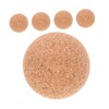 CIYODO 5Pcs Cork Balls for Foosball Table Wooden Game Balls