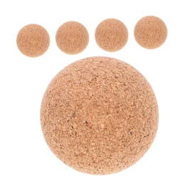 CIYODO 5Pcs Cork Balls for Foosball Table Wooden Game Balls Long-Lasting and Replacement