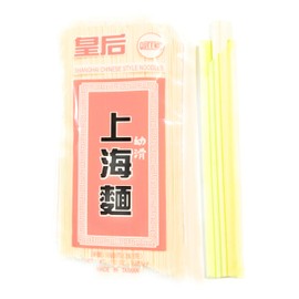 4 Pack Queens Shanghai Chinese Style Noodles 10 Oz Each And 4 Pairs Of Chopstick