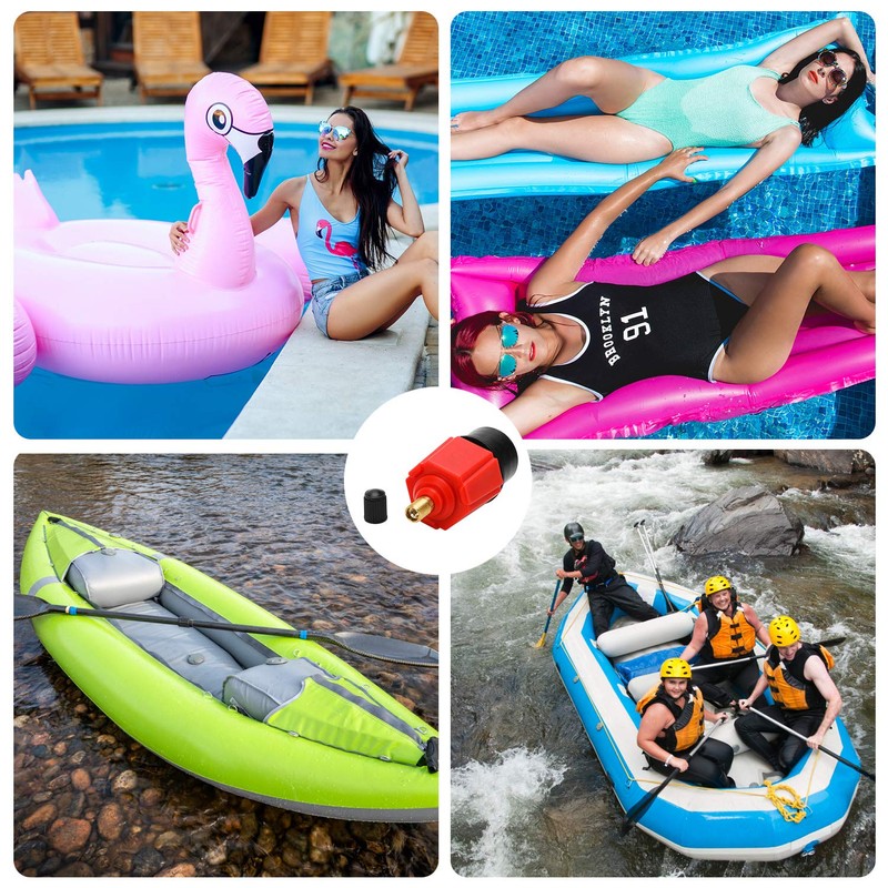 Oumers Inflatable SUP Pump Adaptor Air Pump Converter, 4 Standards