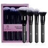 BS-MALL Soft Professional Makeup Brush Set - 4 Travel-Friendly Daily