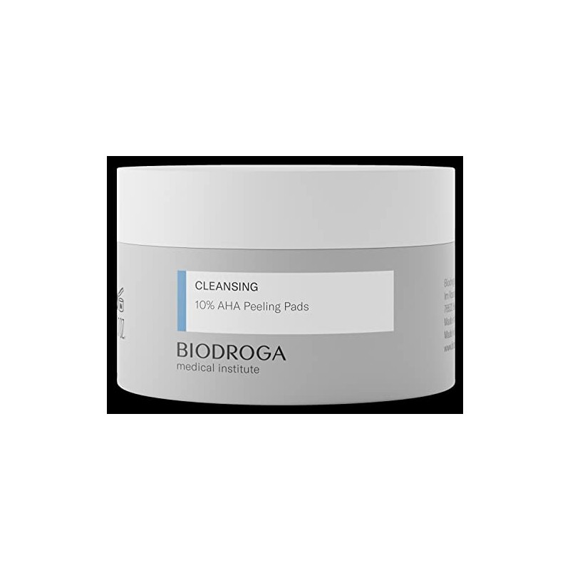 Biodroga 10% AHA Exfoliating Pads Face Scrub 40ml - Facial