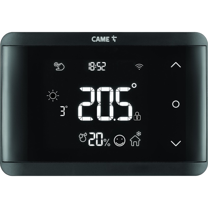 CAME TH/750 BK WIFI 845AA-0150 Smart Thermostat for Heating and