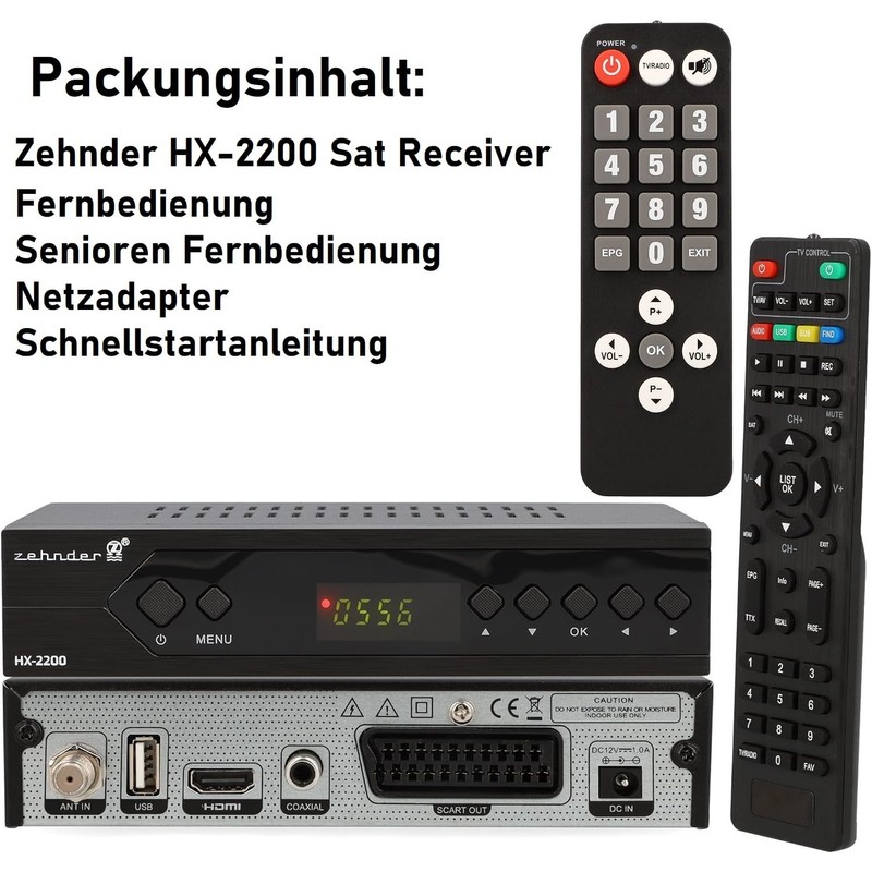 [ Test Very Good, Note 1.2 *] ZEHNDER HX 2200