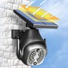 Solar Sensing Light 300lm 3 Modes Waterproof Simulated Camera Motion